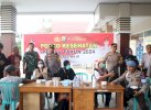 Tim Sidokkes Polres Wajo Cek Kesehatan Petugas Penyelenggara dan Personel Pengamanan Pemilu 2024