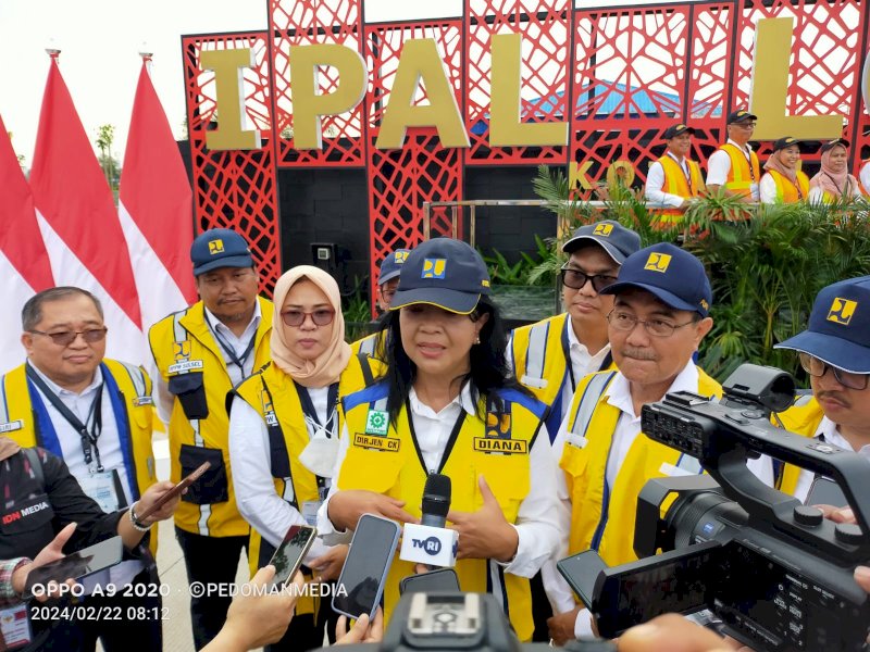 Dirjen Cipta Karya, Diana Kusumawati(PEDOMAN MEDIA/Nober) 