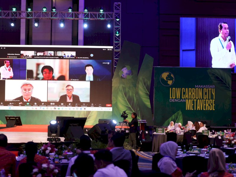 Rakorsus Makassar 2024 yang mengangkat tema Low Carbon dengan Metaverse di Four Points, Senin (26/02/2024). 