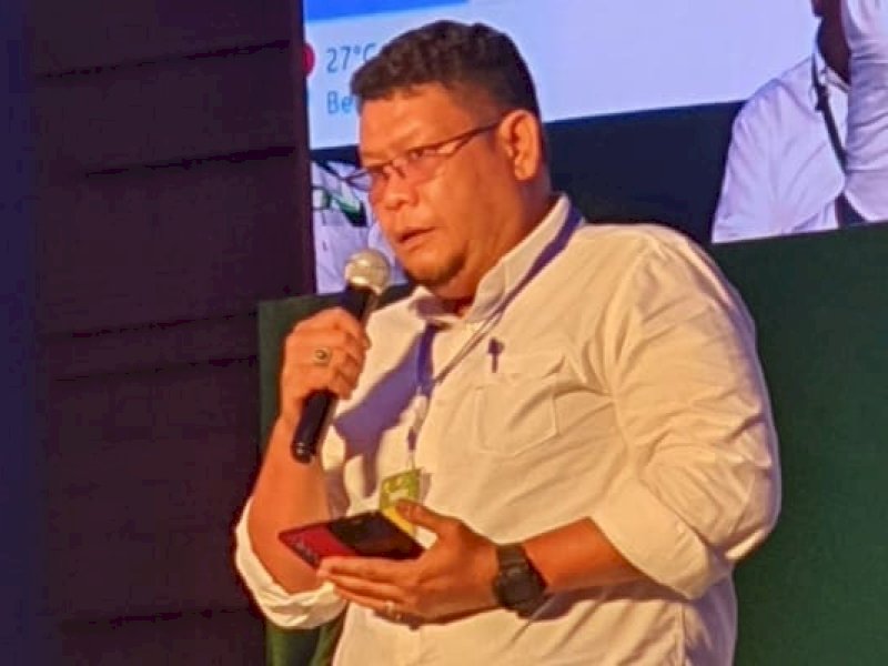 Camat Tamalate, Emil Yudianto (PEDOMAN MEDIA/Nober) 