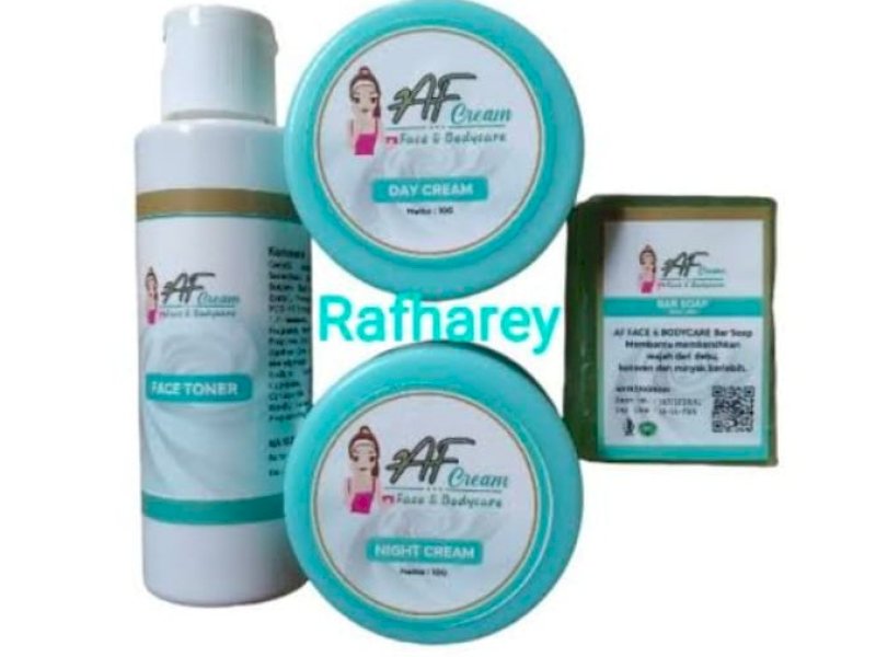 Salah satu produk kosmetik AF. 