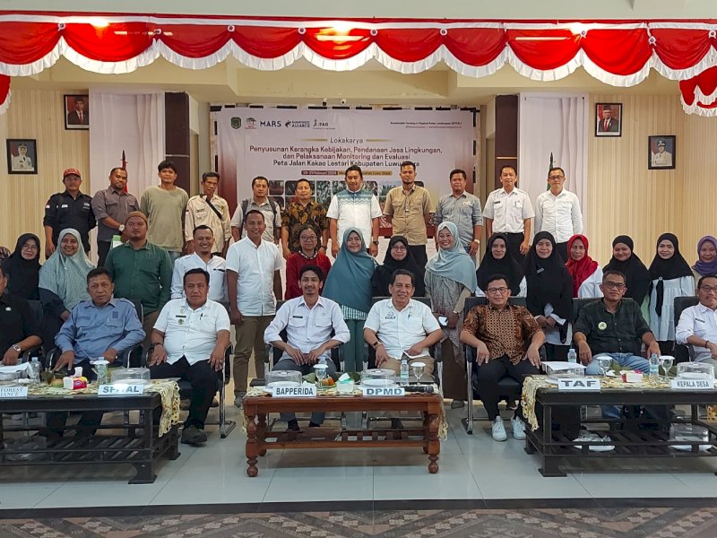 Workshop Kakao Lestari guna membahas langkah-langkah implementasi Peta Jalan Kakao Lestari. 
