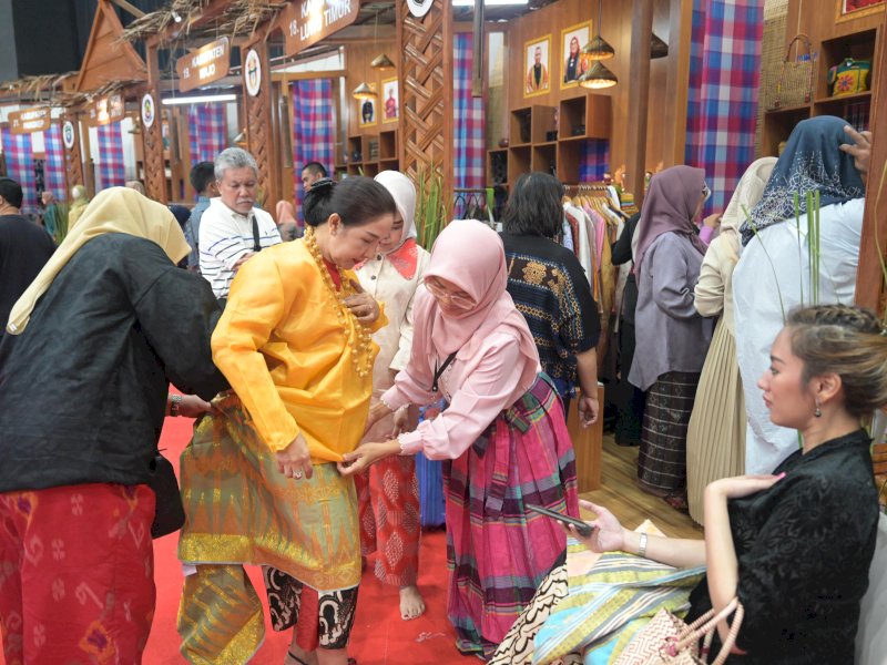 Pameran Kerajinan International Handicraft Trade Fair (Inacraft) 2024 di Jakarta Convention Center (JCC) Senayan. 