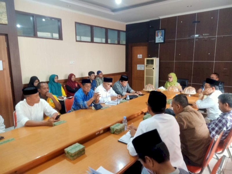 Bupati Luwu Utara Indah Putri Indrian, memimpin pembentukan Tim Safari Ramadan Pemerintah Daerah (Pemda) Kabupaten Luwu Utara