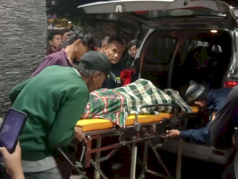 Korban MR (19)  dinyatakan telah meninggal dunia saat dilarikan ke RS/Ist