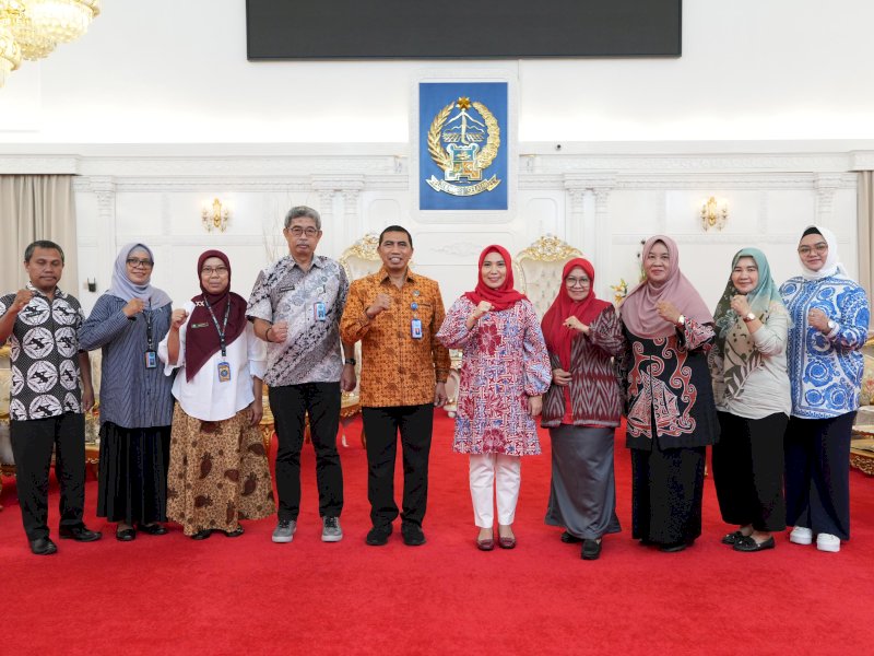 BNN Sulsel silaturahim dengan PKK Sulsel. 
