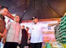 Bahtiar Ajak Danny Blusukan, Tinjau Gerakan Pangan Murah di Tiga Titik