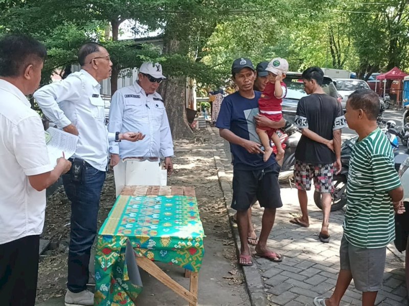 Perumda Parkir Makassar melakukan patroli lapangan. 