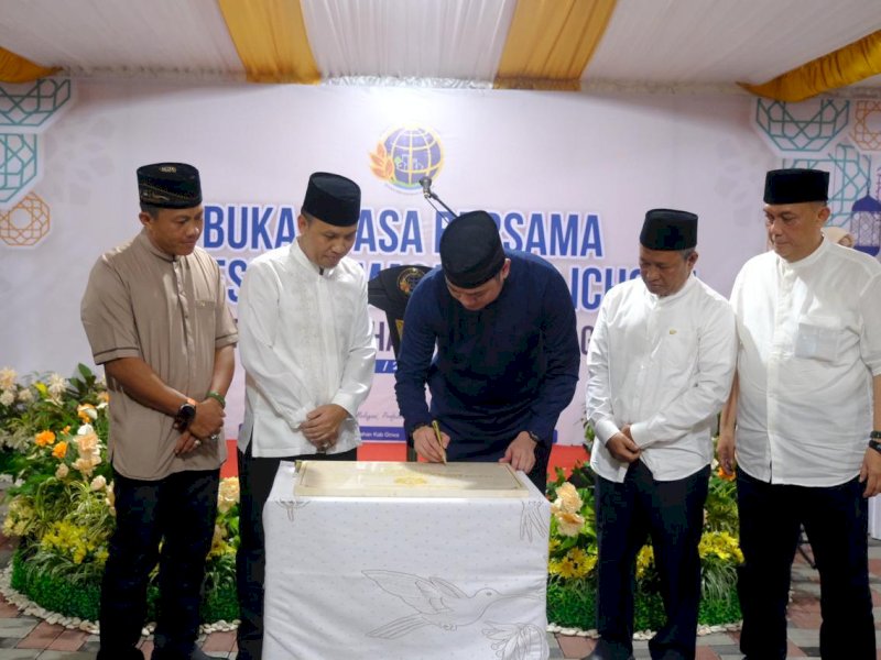 Peresmian Masjid Nur Ichsan Kantor Pertanahan Kabupaten Gowa/Ist
