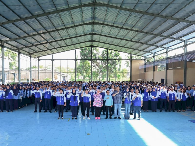 Apel akbar Perumda Air Minum Kota Makassar. 