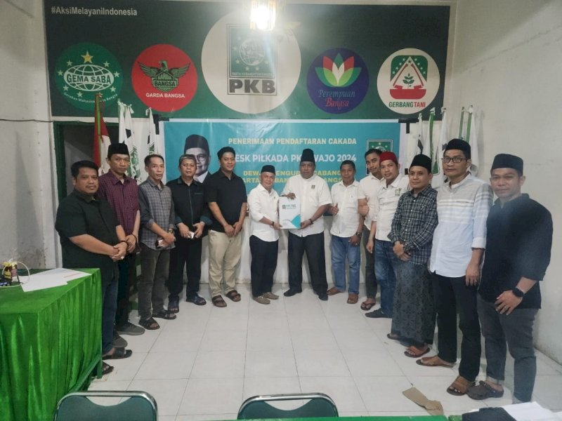 Tim Desk Pilkada DPC PKB Kabupaten Wajo resmi membuka penjaringan calon kepala daerah untuk Pilkada 2024.