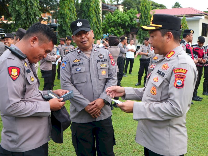 Polres Bulukumba melaksanakan kegiatan Penegakan Penertiban dan Disiplin (Gaktiblin) bagi personel.
