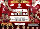 Bupati Gowa Ajak Masyarakat Nobar  Indonesia Vs Uzbekistan di RTH Syekh Yusuf