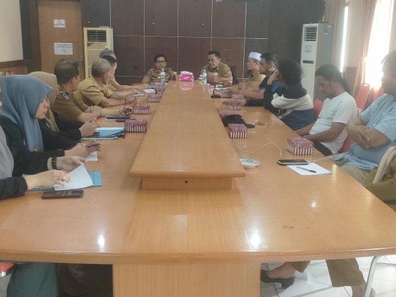 Rakor penanganan genangan air di kawasan Pasar Utara-Sa&rsquo;pek, Masamba.