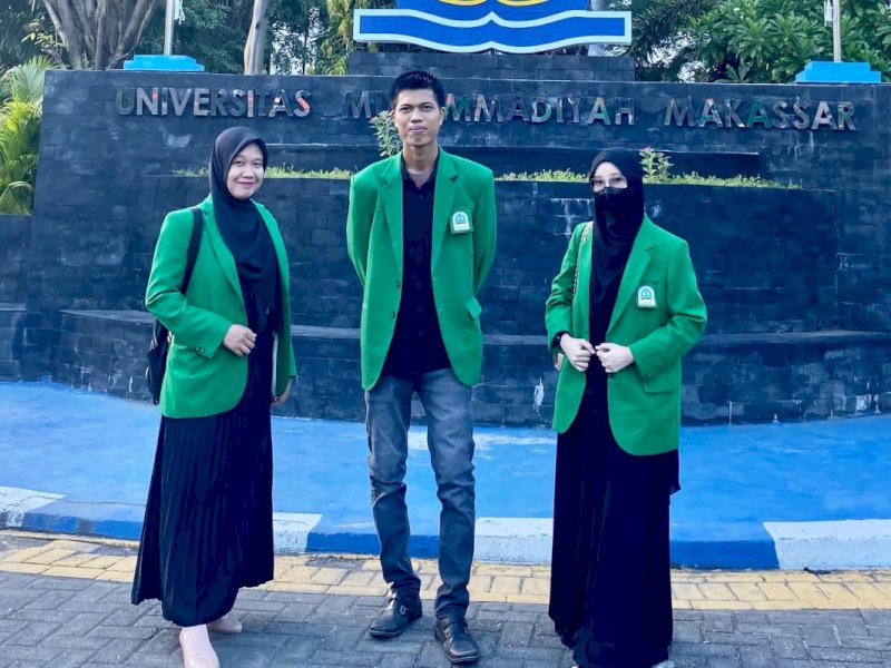 Tiga mahasiswa pascasarjana IAIN Bone yang ikut The 3rd International Conference on Actual Islamic Studies (ICAIS) 2024.