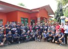Kadis PU Makassar Gowes Pagi dan Kerja Bakti di Lokasi Lomba Kelurahan Terpadu