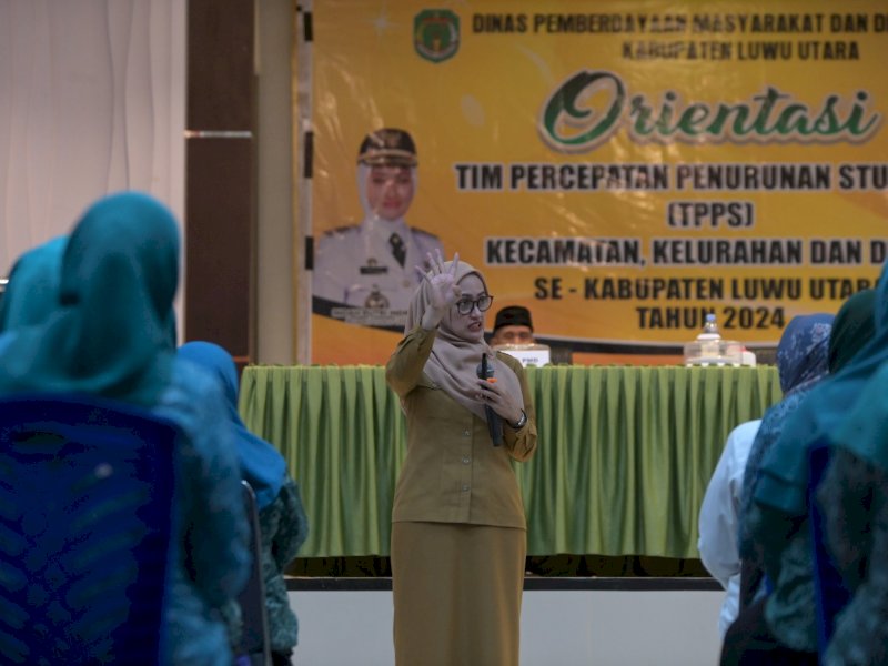 Kegiatan orientasi TPPS Kecamatan dan Desa se-Kabupaten Luwu Utara