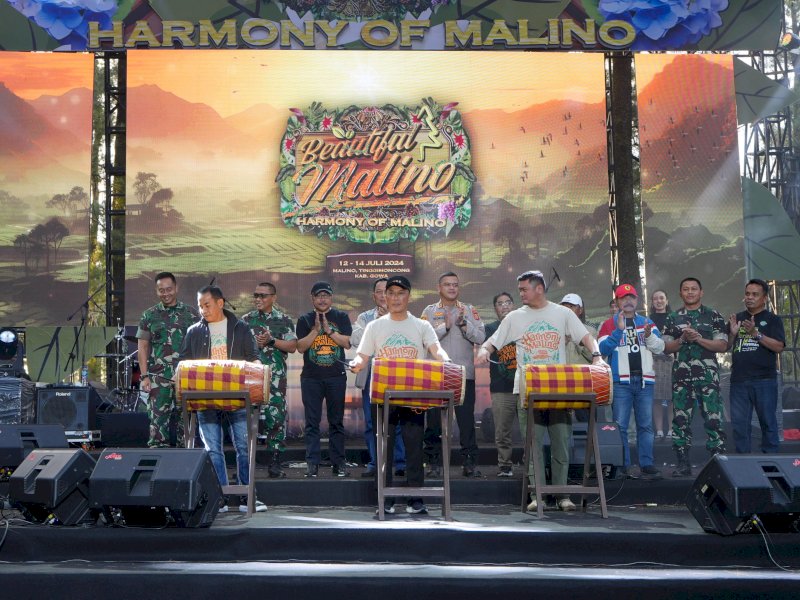 Pembukaan kegiatan beautiful Malino