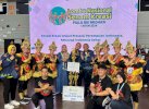 Diikuti 46 Tim, Sulsel Juara Satu Senam Kreasi Piala Ibu Negara