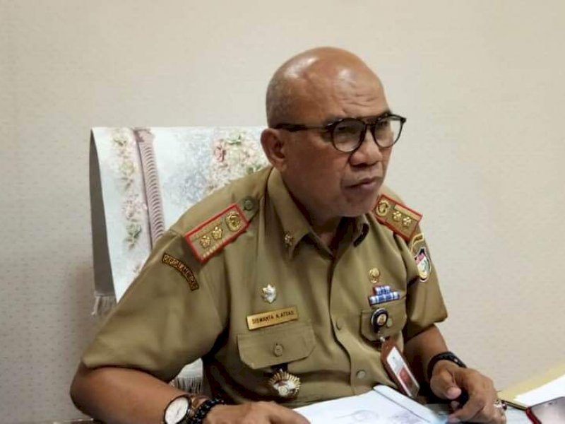 Kepala BKPSDM Makassar, Siswanta Attar. (Foto: Nurjannah)