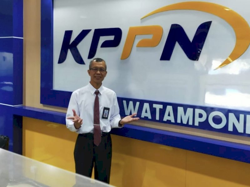 Kepala KPPN Watampone, Rintok Juhirman. (Dok)