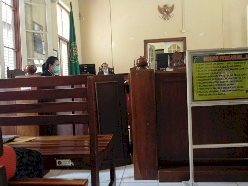 Sidang dugaan pemalsuan H Wahid bergulir di PN Makassar