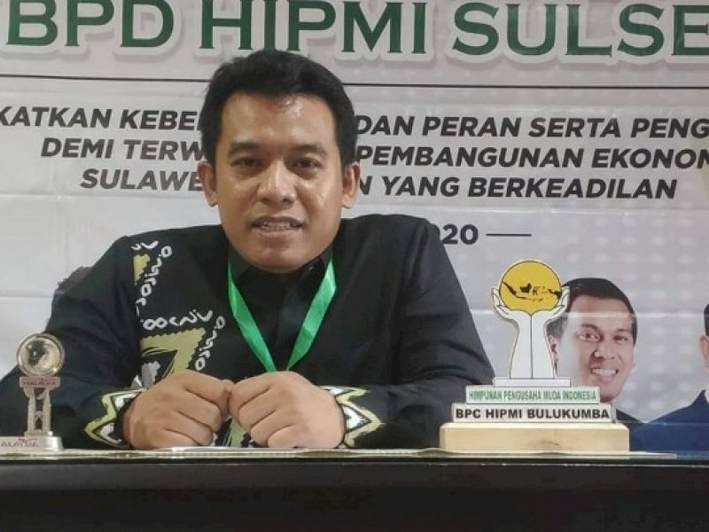 Ketua BPC HIPMI Bulukumba, Patehullah. 