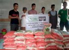 Tebar Kebaikan, Paskas Bone Salurkan 9,5 Ton Beras