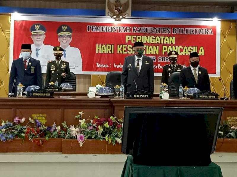 Peringatan Hari Kesaktian Pancasila Pemkab Bulukumba. 