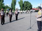 Tiga Personel Polres Wajo Naik Pangkat