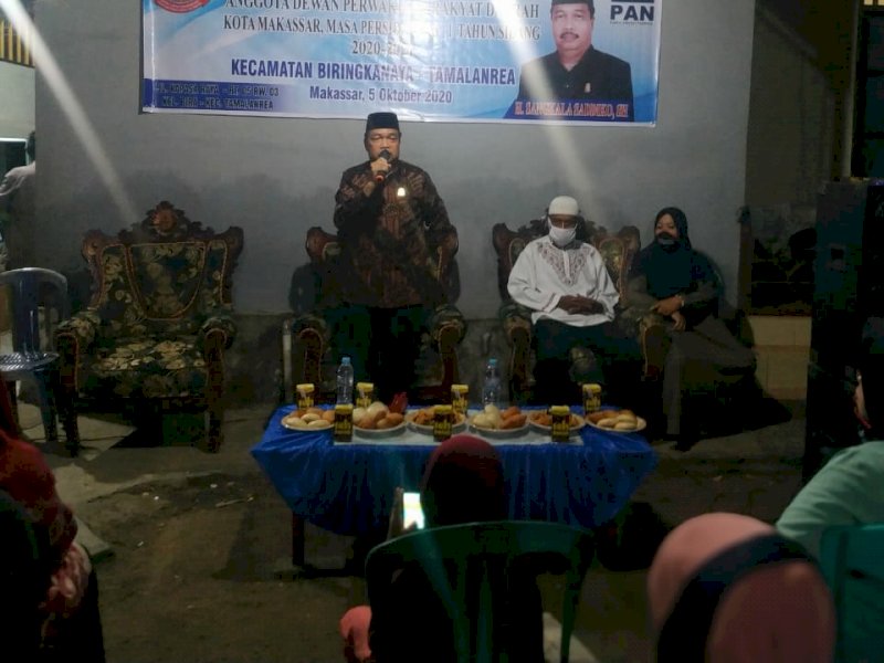 Reses Legislator Makassar, Sangkala Saddiko. 