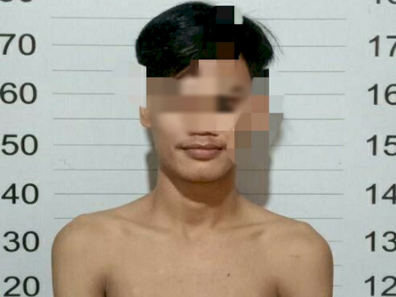 Pelaku pembawa busur di Jalan Gatot Subroto. 