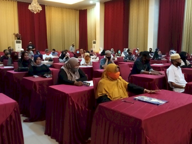 Sosialisasi Perda Legislator Makassar Wahab Tahir. 