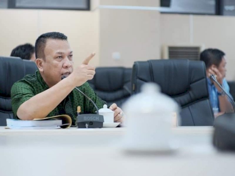 Anggota Komisi B DPRD Makassar Hasanuddin Leo. 