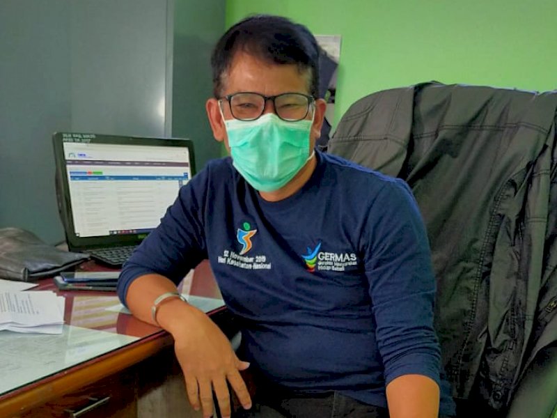 Kabid Penataan dan Peningkatan Kapasitas Lingkungan DLH Wajo Haruna. 