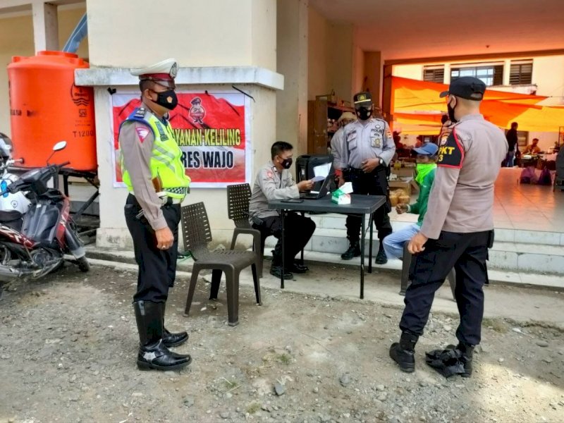 SPKT Keliling Polres Wajo