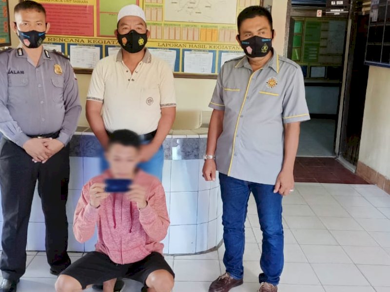 DPO kasus pencuri uang di Makassar di Wajo. 