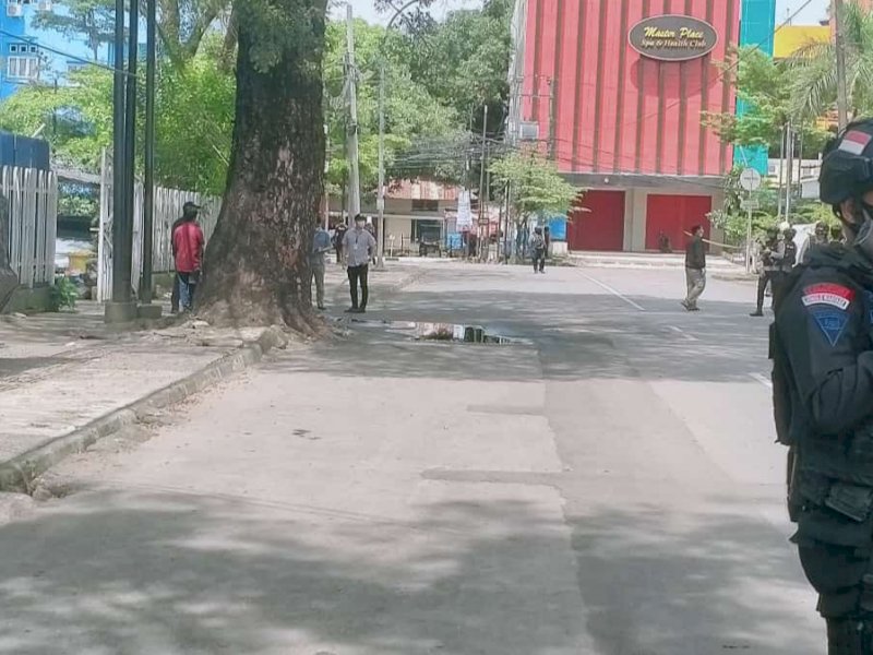 TKP Bom Bunuh diri di Makassar. 