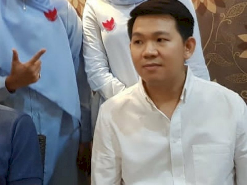 Ketua Partai Gerindra Kota Makassar Eric Horas