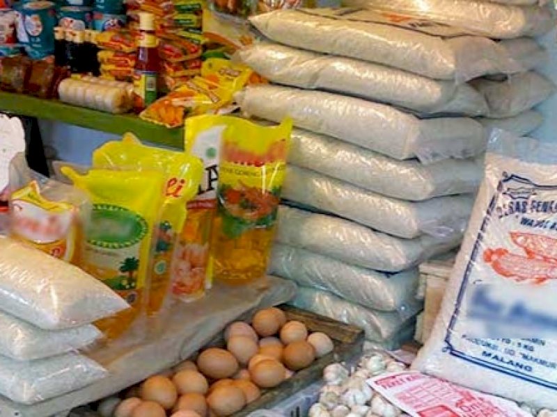 Ilustrasi sembako di pasar. (INT) 