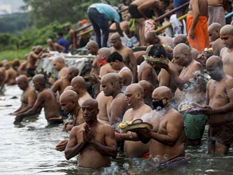 Upacara keagamaan menyumbang kasus Corona tertinggi di India. 