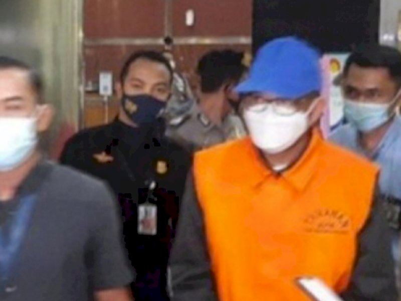 NA saat digiring ke KPK. 