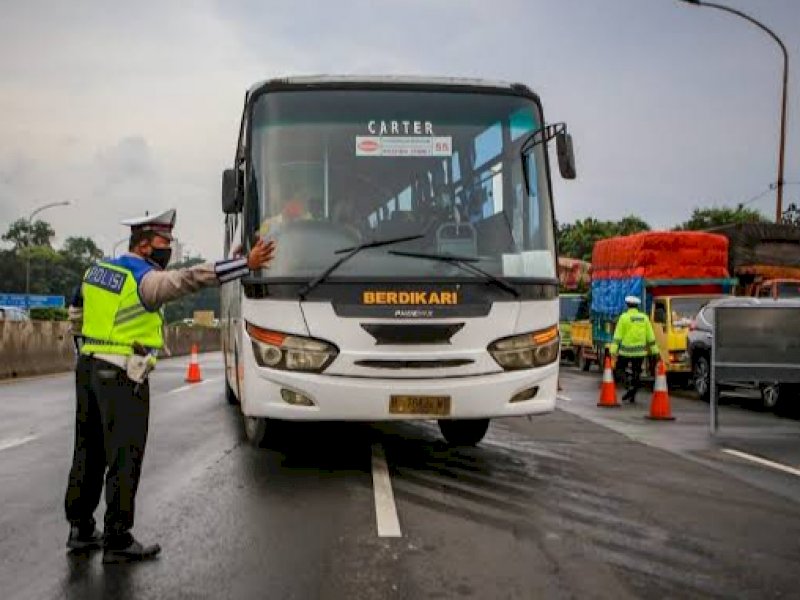 Ilustrasi larangan mudik. (INT) 