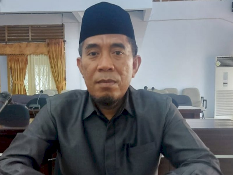 Ketua Komisi I DPRD Wajo Ambo Mappasessu. 