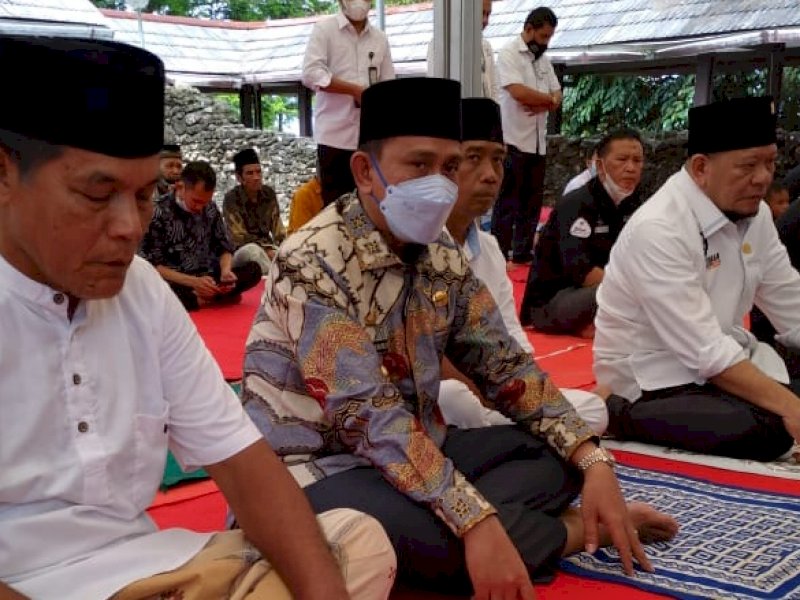 Ketua DPD RI La Nyalla saat Kunker ke Wajo. 