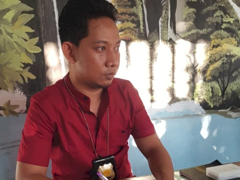 Ketua Divisi Advokasi LBH Peduli Bangsa Makassar Adil Harisa. 