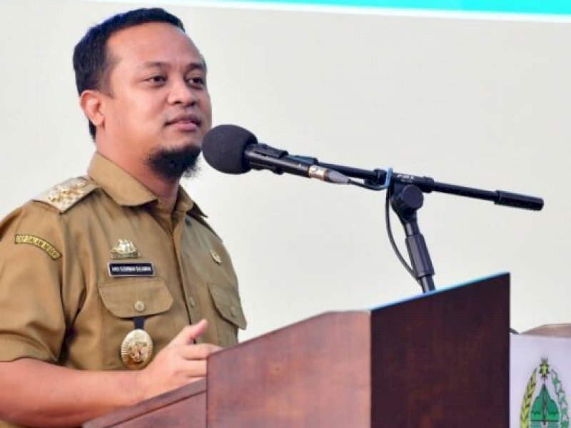 Plt Gubernur Sulsel Andi Sudirman Sulaiman. 
