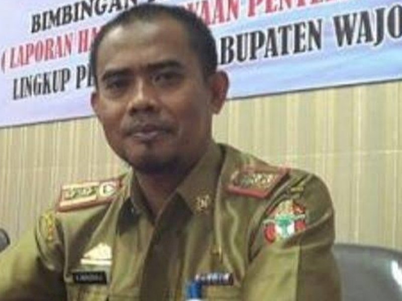 Sekda Wajo Amiruddin. 