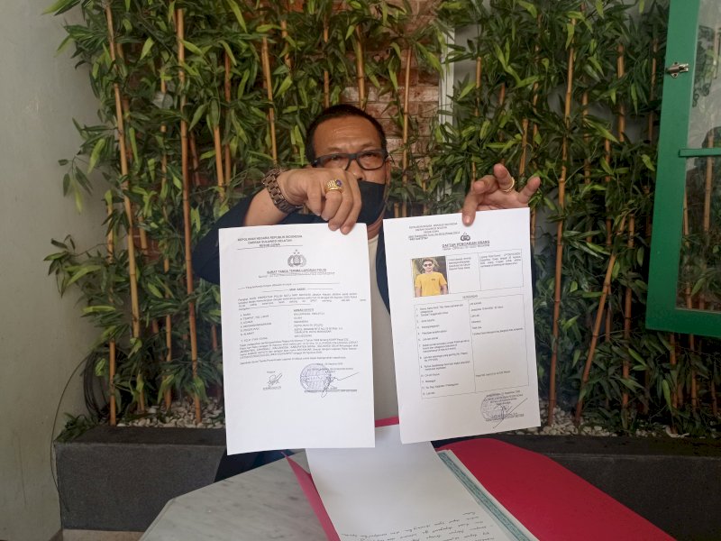 Kuasa Hukum Anak di bawah umur yang dibawa lari pemuda di Gowa, Shyafril Hamzah. 