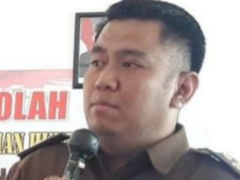 Kepala Seksi Intelijen Kejaksaan Negeri Tana Toraja Ariel D Pasangkin. 
